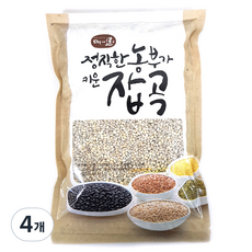 진도장모와서울큰사위 강호청보리, 1kg, 4개