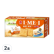 義美 美味蘇打餅乾 原味, 192g, 2盒