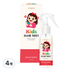 아이배냇 아이오감 키즈 헤어 미스트, 100ml, 4개
