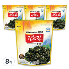 광천김 소문난 광천 돌자반, 70g, 8개