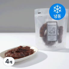 도그쿡 강아지 수제간식 오리목뼈 (냉동), 오리, 120g, 4개