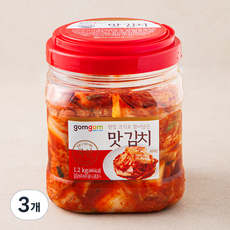 곰곰 맛김치, 1.2kg, 3개