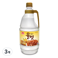 해표물엿 해표 물엿 2.4kg 3개