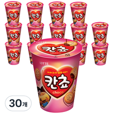 롯데제과 칸쵸컵, 88g, 30개