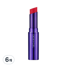  듀이셀 틴투어링 틴트밤 4.5g, 03 립스코랄, 6개 
