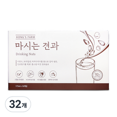 홍스팜 마시는 견과 음료, 175ml, 32개