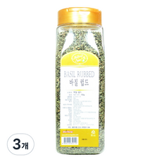 내츄럴스파이스 바질 럽드, 150g, 3개