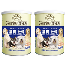 wow wow baby 汪汪寶貝 增骨力, 含軟骨素與葡萄糖胺, 骨骼強化, 添加8種維生素, 犬貓適用, 關節保健, 2罐