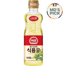 해표 맑고 신선한 식용유, 900ml, 1개