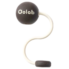 Oolab 良杯製所 泡泡糖矽膠防塵吸管蓋 粗, 1個, 1個