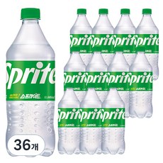 스프라이트 사이다, 1L, 36개