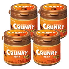 롯데 크런키볼, 76g, 4개