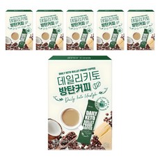 DAILYKETO 防彈咖啡, 10g, 14條, 6盒