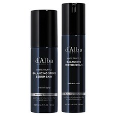 달바 남성용 올인원 밸런싱 스프레이 세럼 스킨 80ml + 밸런싱 워터 크림 50ml 세트, 1세트