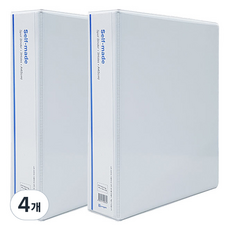 영오 백색 투명 3공 사다리바인더 A4 5cm, 4개 4개