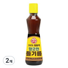 오뚜기 향긋한 들기름, 320ml, 2개