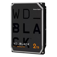 WD 黑標 電競硬碟 3.5吋 2TB (WD2003FZEX) 遊戲專用高速硬碟, 1個