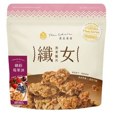 The Chala 蕎拉燕麥 纖女燕麥脆片 繽紛莓果派, 含纖奇亞籽 營養豐富 低熱量, 130g, 1包