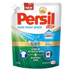 퍼실 퓨어프레쉬 실내건조 플러스 드럼용 액상세제 리필, 1.5L, 1개