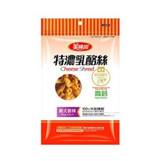 美味田 特濃乳酪絲 義式香辣, 高鈣營養, 100%牛乳煉製, 60g, 1包