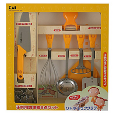 KAI 貝印 兒童料理工具8件組, FG-5009, 1組