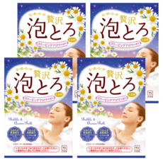 COW STYLE 牛乳石鹼 奢華美肌泡泡入浴劑 睡眠雛菊, 30g, 4包