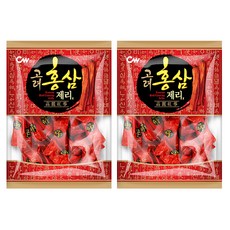 청우식품 고려 홍삼 제리 2, 2개, 350g