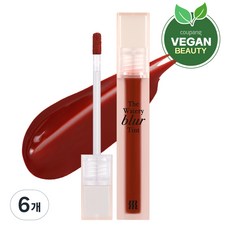 머지 더 워터리 블러 틴트 4ml, WB4 번트 시너리, 6개