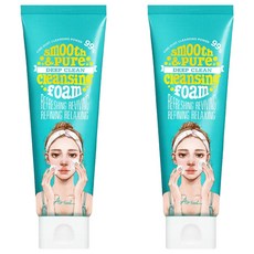 아리얼 스무스앤퓨어 딥 클린 클렌징폼, 120ml, 2개