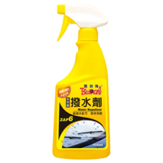 黑珍珠 玻璃撥水劑 500ml, 免雨刷 超撥水配方, 汽車玻璃清潔劑, 玻璃防護, 1入