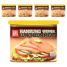 HANSUNG ENTERPRISE 韓式經典午餐肉, 5罐, 340g