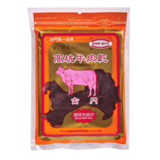 高坑 辣味牛肉乾, 170g, 1包