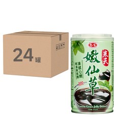 愛之味 寒天嫩仙草, 340g, 24罐