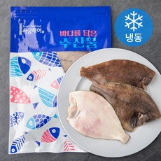 사랑해어 한끼 손질 가자미 (냉동), 450g, 1개