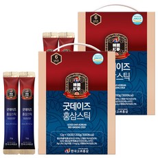 한국고려홍삼 굿데이즈 홍삼스틱, 1.2kg, 2개 100포, 2개