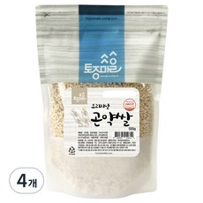 토종마을 곤약쌀, 500g, 4개