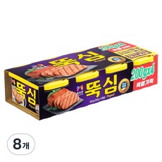 목우촌 뚝심, 200g, 8개