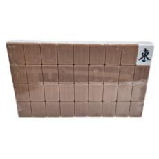 電動麻將桌專用麻將, 奶茶色, 1組