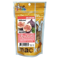 PINKIN天然無花果乾100g, 倉鼠兔子天竺鼠零食, 天然果乾, 促進腸道蠕動, 100g, 1包