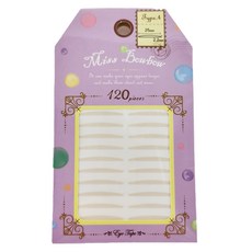 Miss Bowbow 撥撥小姐 3M雙眼皮貼大包裝 120個, 4號泡泡眼, 1組