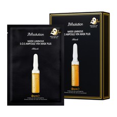 JMsolution 肌司研 維他命透亮精華面膜 Set, 補水保濕，提亮膚色, 10片, 1盒