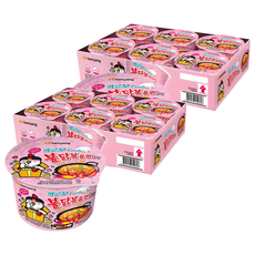 불닭볶음면 까르보 큰컵 105g, 12개