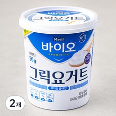 매일유업 바이오 그릭 요거트, 800g, 2개