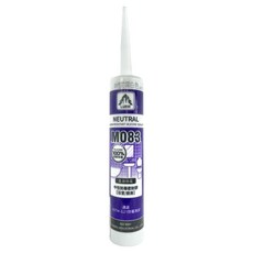 LUSH 樹牌 中性長效型防霉矽利康 M083 白色 300ml, 1個