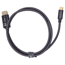 POLYWELL 寶利威爾 Type-C To HDMI 2.0 4K 影音傳輸線 1m 黑色, 1條