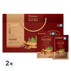 DAEWOONG LIFE SCIENCE 6年根紅蔘 30入, 2.1L, 2個