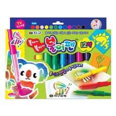 地球化學 GLOBE CHEMICAL 吹畫筆, 12色, 1盒