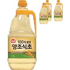 [해표] 양조식초, 1.8L, 4개