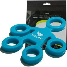 VOLAR 손가락 악력기 인간형 3.9KG, 소라, 1개 소라