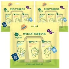 GREEN FINGER 綠手指 My Kids Plus旅行組旅行用組 乳液洗髮沐浴組, 3組